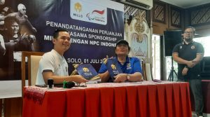 NPC Indonesia Resmi Kerja Sama dengan  Produk Pakaian Olah Raga Dalam Negeri