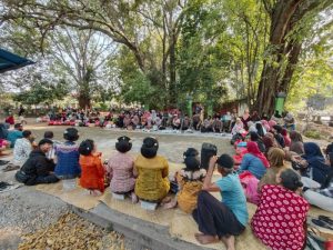 Berlangsung Khidmat, Ritual Adat Berlanjut Kegiatan Kenegaraan Desa Wayut Madiun
