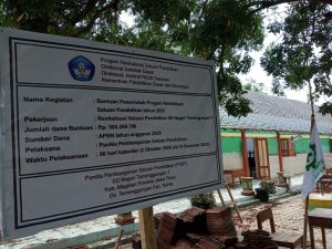 Geliat SDN Temenggungan 1 Magetan Benahi Prasarana Penunjang Mutu Pendidikan